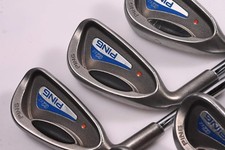 Left Hand Ping G2 Irons / 7-PW+SW+LW / Orange Dot / Regular Flex Ping Shafts