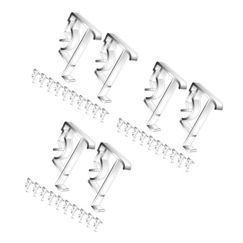 Transparent hidden valance - transparent,