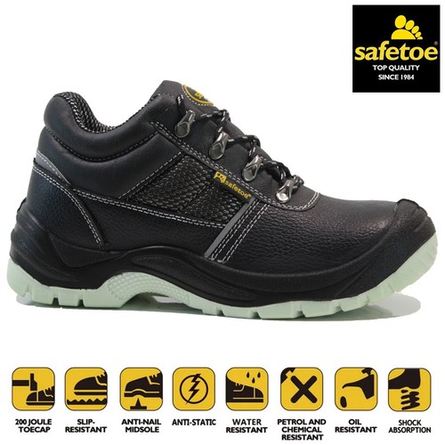 Ladies leather safety - safety, steel