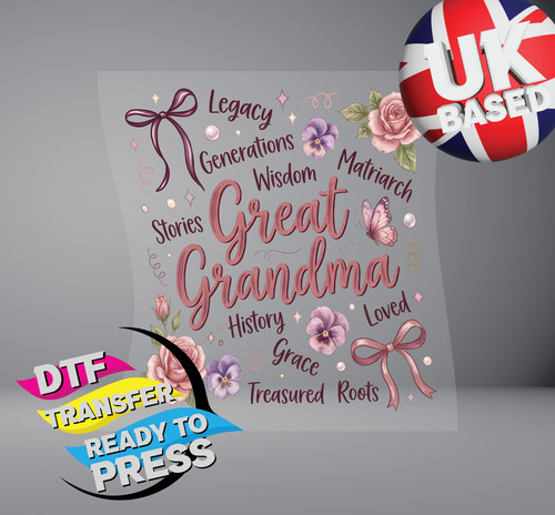 Dtf heat transfer ready - transfer, |