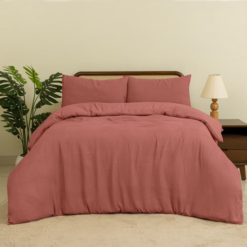 Chunky waffle duvet cover - chunky, set