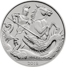 2018  £5 Five pound Coin