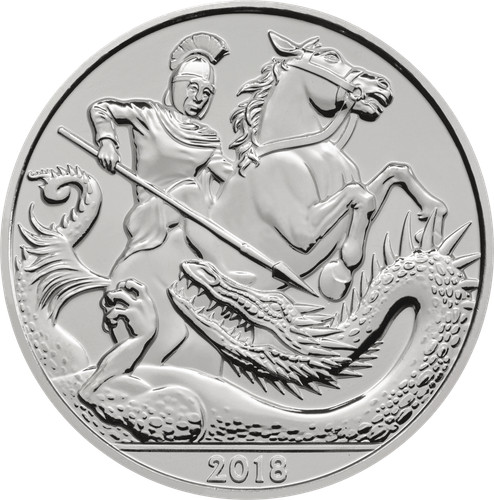 2018 five pound - , coin