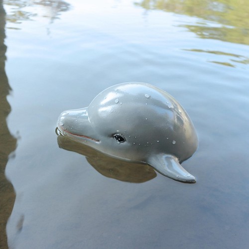 Dolphin statue diy simulation - statue,