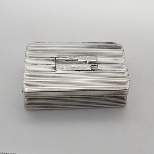Georgian sterling silver - silver, snuff