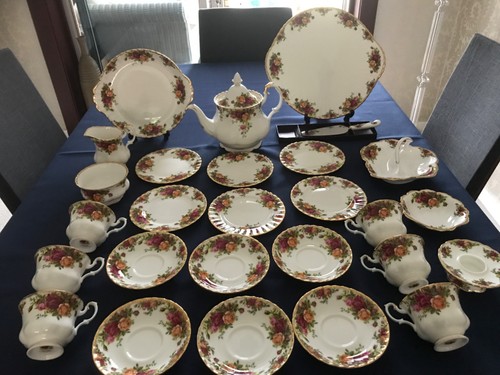 Royal albert old country roses - old,