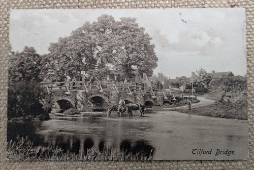 Tilford packhorse bridge - tilford,