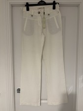 Linen Trousers - Front & Back