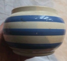 Vintage Sugar Bowl Blue &