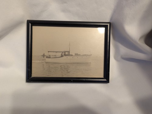 Vintage framed boating