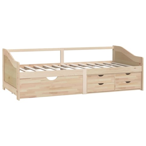 Solid pinewood seater - pinewood, day