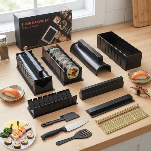 Elegant sushi maker set with - maker,