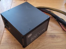 Cooler Master MasterWatt Lite 600W 80 Plus Power Supply