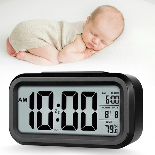 Silent led digital alarm - digital,