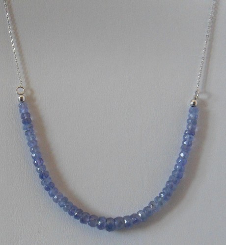 Tanzanite and sterling silver - tanzanite,
