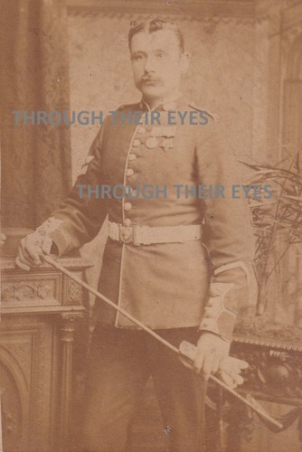 Cdv photo victorian soldier - victorian,