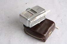 beautiful working vintage SIXTI  shoe mount lightmeter with case