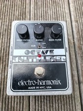 Electro Harmonix Octave Multiplexer Guitar/bass Effects Pedal