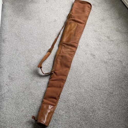 Vintage leather canvas - leather/canvas, wool