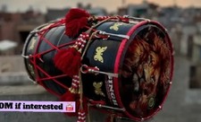 Dhol Drum with Dhol Bag and
