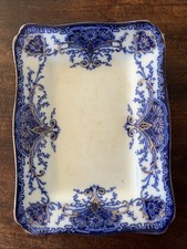 Henry Alcock Semi Porcelain Serving Plate 32x23.8cm Has Crazing And Some Marks
