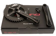 Sugino RD2 Messenger Crankset 44t x 170mm 1/8" Track Fixed Gear Black NEW in Box
