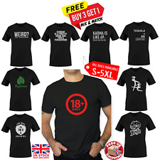 Mens t shirts Black novelty