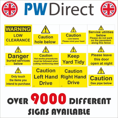 Sign danger warning caution - danger,