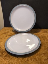 Pair (2) Denby Jet Grey Salad