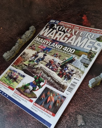Miniature wargames magazine - miniature,