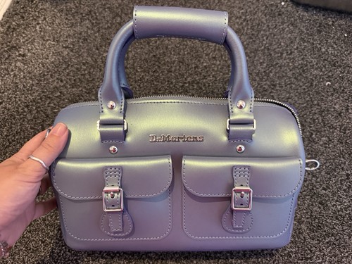 Martens iridescent bag with - dr,