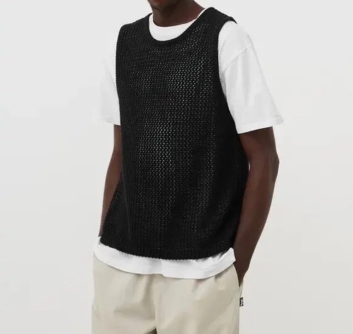 Stussy dyed black - o’dyed, mesh