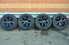 4 * 18” Ford Ranger Wildtrack black alloy wheels EB3C-1007-F2A + 255/65/18 +TPMS