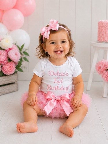 Personalised girls frilly tutu - girls,