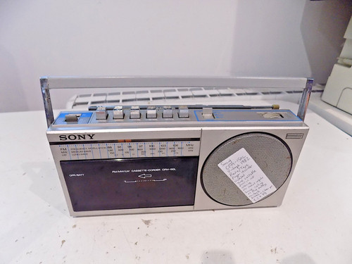 Sony cfm 150l vintage 1982 - vintage,