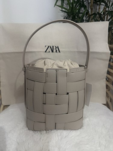 Zara plaited crossbody bag - plaited,