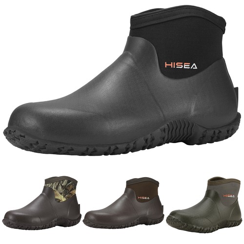 Hisea men ankle rain boots - hisea,