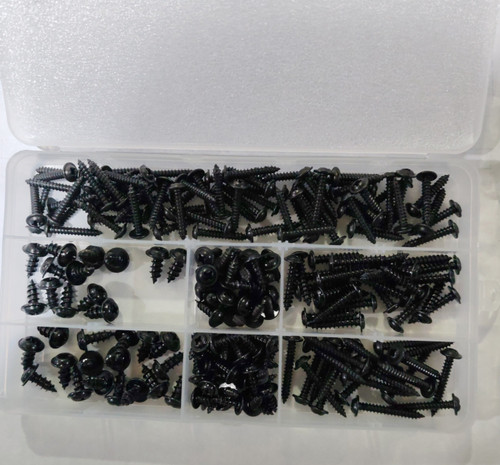 215pcs black self - 215pcs, tapping