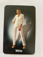 Cluedo 2011 Spare Replacement Cards White