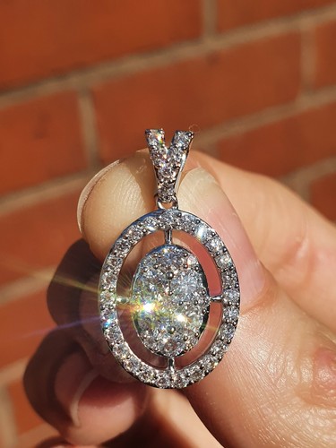 Certified natural diamond halo - certified,