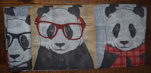 Panda single bedding duvet - panda,