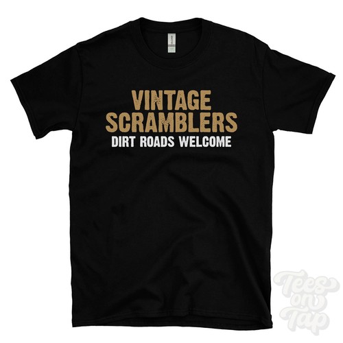 Vintage scramblers dirt roads - scramblers,
