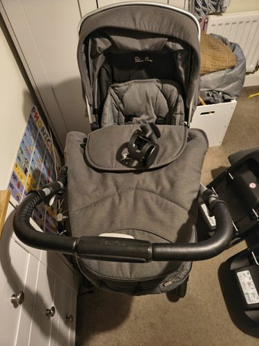 Silver cross pram and - silver,