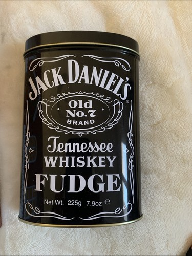 Jack daniel empty - bottle, tin