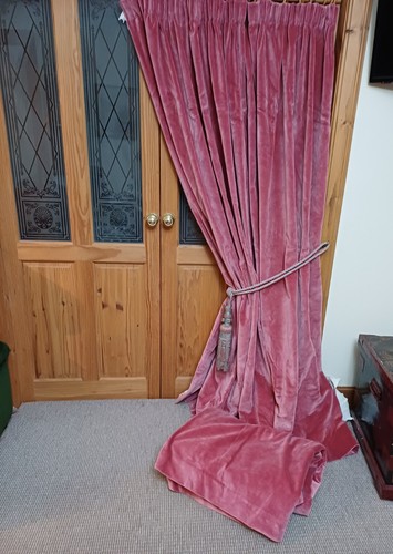 Heavy vintage velvet - velvet, curtains