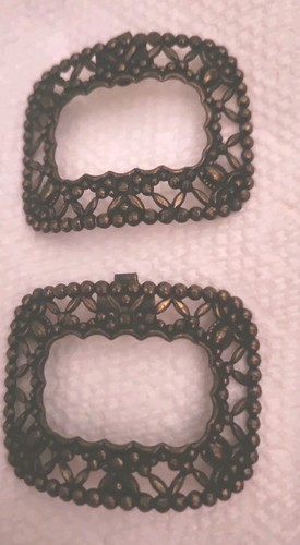 Antique 1920s brass filigree - antique,