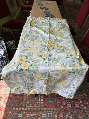 Vintage yellow floral - vintage, single