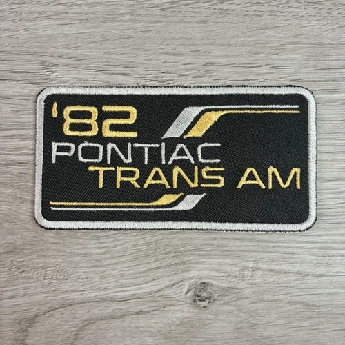 1982 pontiac trans patch 82 - trans, am