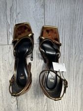 BNWT Zara Strappy Heels Size 5
