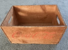 COCA-COLA SOLID WOODEN CRATE